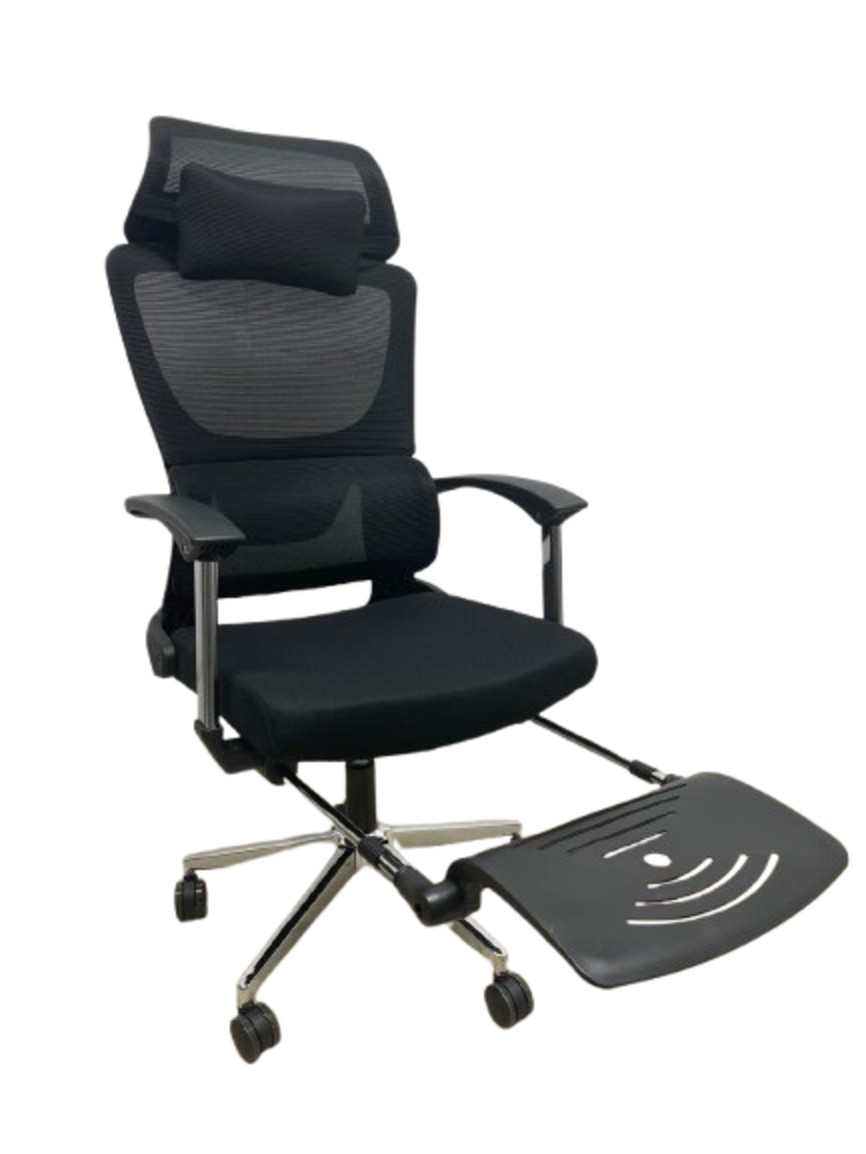 PRODO MESH HIGH BACK OFFICE CHAIR WITH PILLOW HEADREST