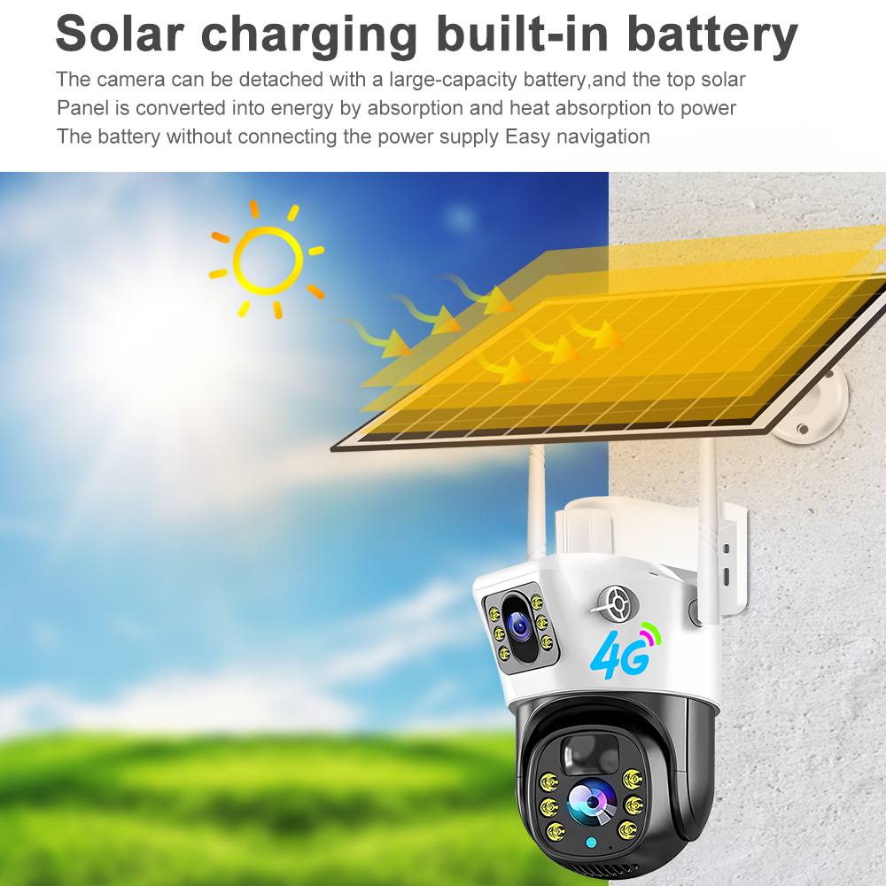 PRODO SOLAR 4GSIM CCTV CAMERA ABT-H9