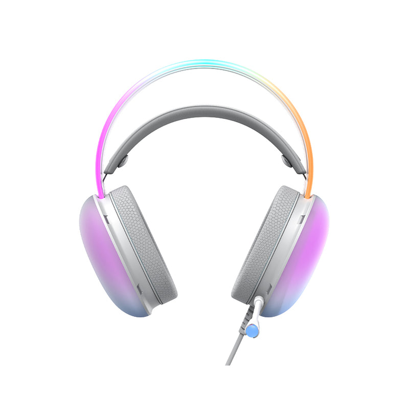 HAVIT GAMING HEADPHONE WITH RGB WHITE H2037d