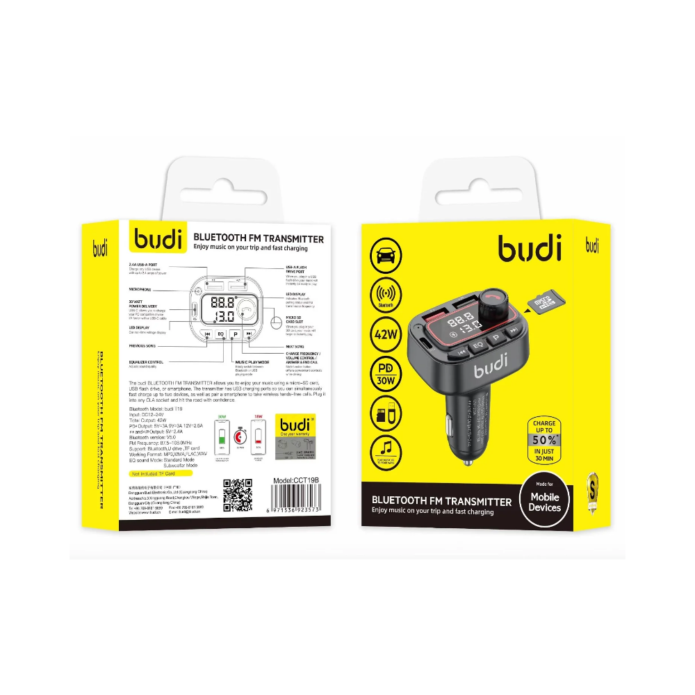 BUDI TO5 CAR TRANSMITTER