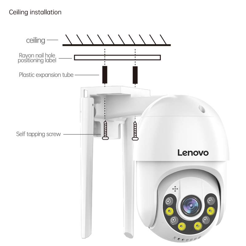 LENOVO 4MP OUTDOOR WIFI CAMERA