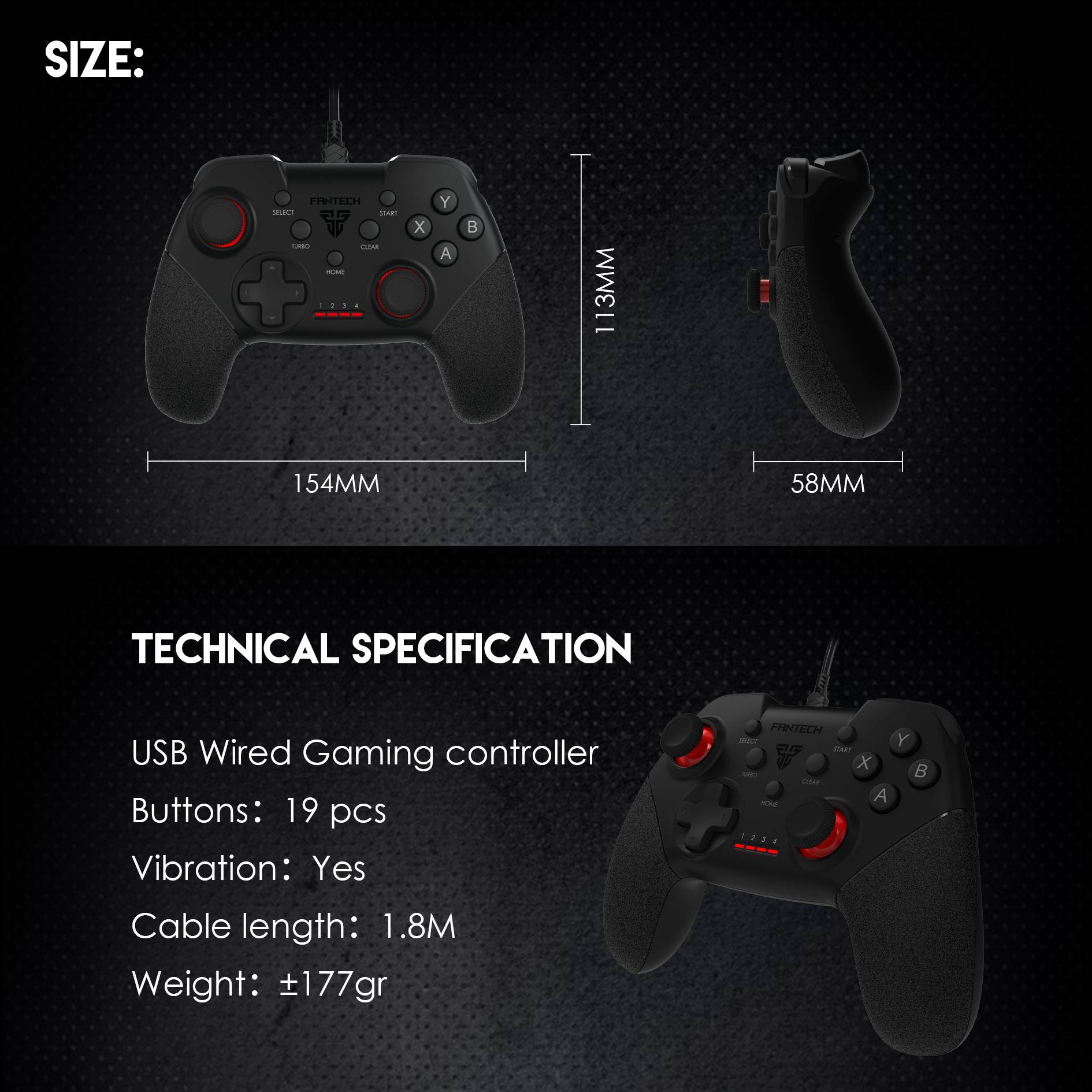 FANTECH SHOOTER || GP13 CONTROLLER