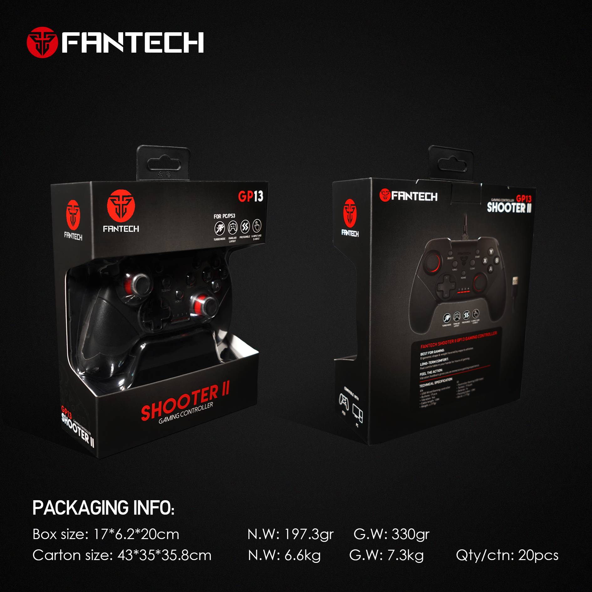 FANTECH SHOOTER || GP13 CONTROLLER