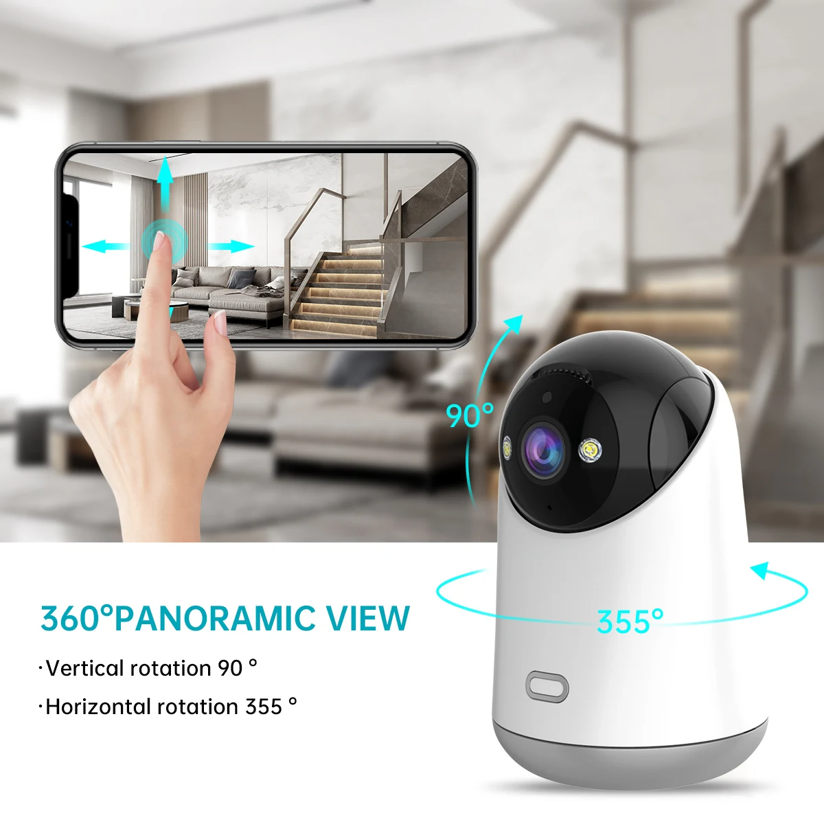 LENOVO 4MP INDOOR WIFI CAMERA