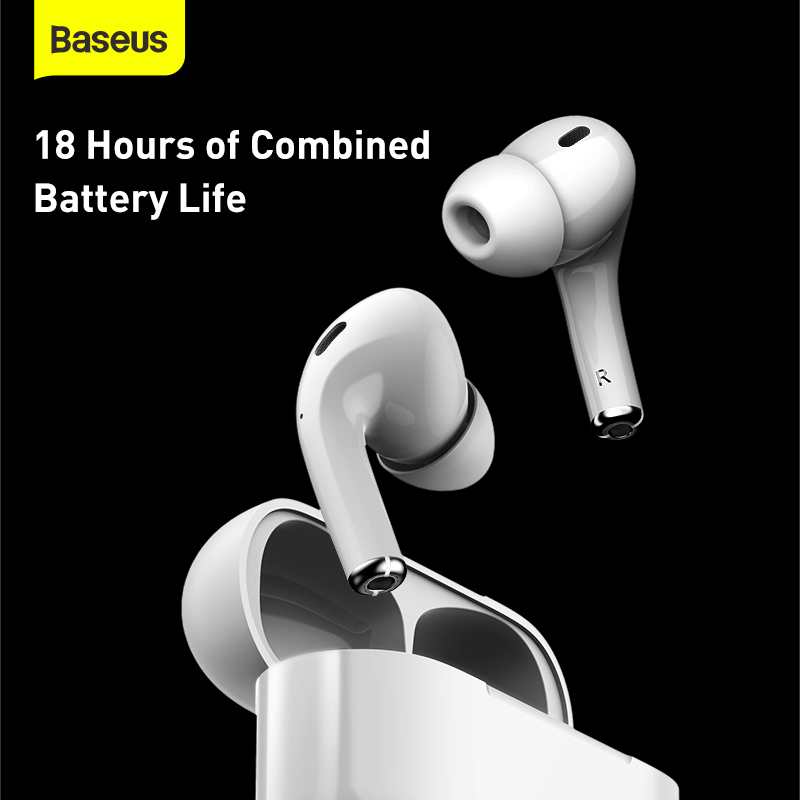 Baseus Encok True Wireless Earphones W3 White