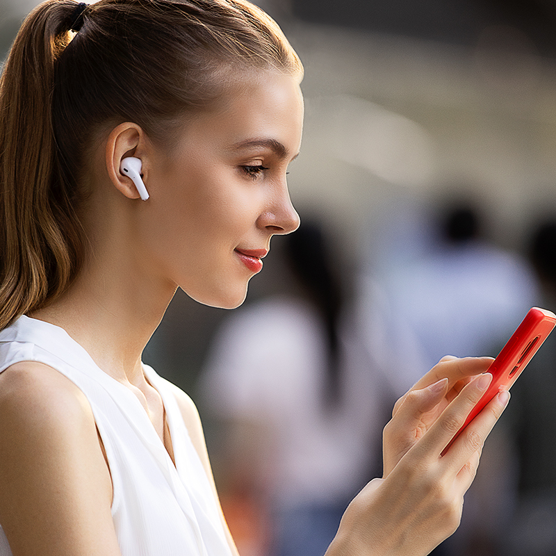 Baseus Encok True Wireless Earphones W3 White