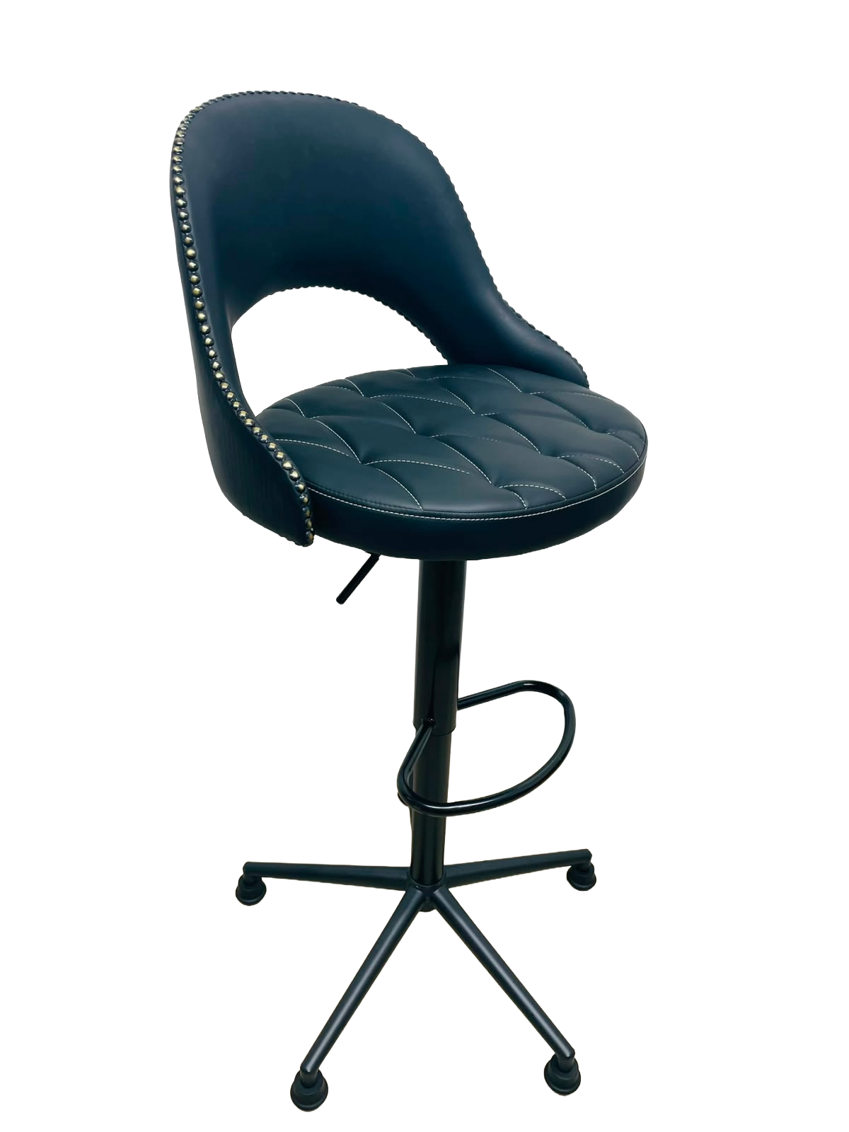 PRODO ADJUSTABLE DIAMOND CUSHION BAR STOOL